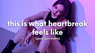 JVKE  this is what heartbreak feels like sped upreverb [upl. by Vladamir]