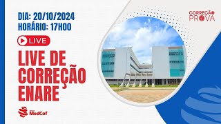 Correção Residência Médica ENARE 2025  R DE CLÍNICA MÉDICA  Ao Vivo [upl. by Enaek]