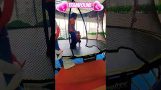 TRAMPOLINE SONGS  INDOOR PLAYGROUND FAMILY FUN  NURSERY RHYMES  KIDS SONGS  shorts viral fun [upl. by Finlay]