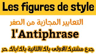 les figures de styleالاساليب المجازية لخصك تركز عليهم1شرح الدرس بالعربيةBACBAC librelAntiphrase [upl. by Kessiah]