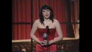 Sara Ramirez wins 2005 Tony Award for Best Featured Actress in a Musical [upl. by Peddada]