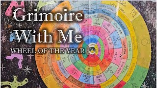 Grimoire with Me  WHEEL OF THE YEAR [upl. by Tohcnarf893]