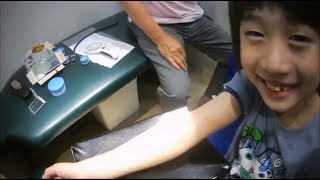 【医療】子どもの採血 トアロードクリニック 血液検査 bloodtest 撮影日2019年6月9日【youtuber】 [upl. by Fitzgerald169]