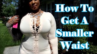 Plus Size  How To Get A Smaller Waist Try On [upl. by Purdum]