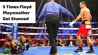 5 Times Floyd Mayweather Got Stunned [upl. by Nerral]