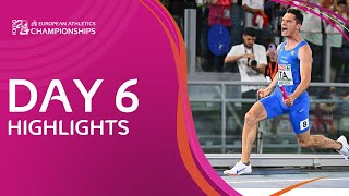 Day Six Highlights  European Athletics Championships  Roma 2024 [upl. by Aay899]