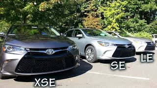 Comparing 2015 Camry Models  How to Pick Your Trim Level [upl. by Kaycee]