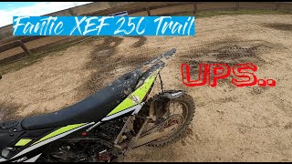 Fantic XEF 250 Trail in Vosswinkel MX Strecke [upl. by Fabiola]