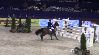 Willem Greve 4e met Carambole Jumping Amsterdam 2013 [upl. by Anikes689]