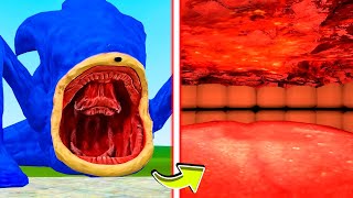 WHATS INSIDE The MUTANT SHIN SONIC EATER Garrys Mod [upl. by Lien726]