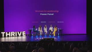 Thrive Live 2022  Women in Leadership Power Panel [upl. by Yael]