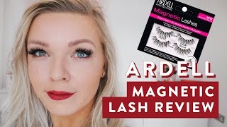 Ardell Magnetic Lashes Double Wispies  Review How to apply amp Honest review [upl. by Berry]