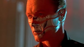 Steelworks T800 vs T1000 Extended scene  Terminator 2 Remastered [upl. by Pool]