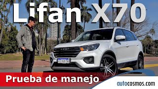 Lifan X70 a prueba ¿cuestión de precio Autocosmos [upl. by Shrier]