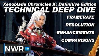 Xenoblade X Definitive Edition  Technical Deep Dive  Resolution Framerate Comparisons amp More [upl. by Carlstrom]