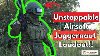 Unstoppable Russian Tarkov Juggernaut Airsoft Loadout  TacticalXMen [upl. by Slifka]