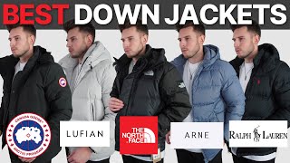 Which Brand Makes The BEST Down Jacket Canada Goose North Face Ralph Lauren amp More [upl. by Eliason95]