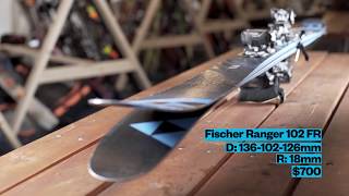 Whats New From Fischer Skis For 2019 [upl. by Marabel]