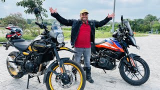 HIMALAYAN 450 vs KTM 390 ADV  HONEST REVIEW [upl. by Carmelita]