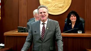 Governor Mike Dunleavy State of the State Speech 2023 [upl. by Akoek]