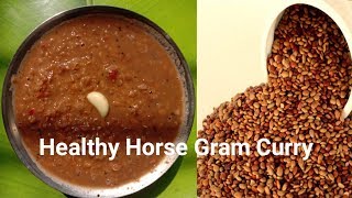 Kollu Recipe in Tamil  Healthy Horse Gram Dal  Kulith Recipe  Ulavalu Recipe  Horse Gram Dal [upl. by Meunier]