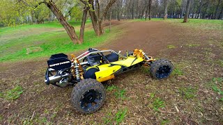 Baja 5b Rovan Sport 450 45cc VS Losi 5IVE T 29cc CY [upl. by Ajup]