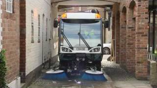 Archive Johnston Sweepers C400 MidSized Sweeper [upl. by Ayar391]