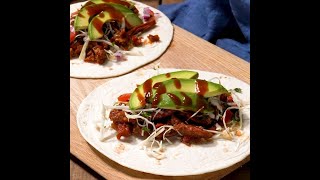 Corned Beef Tacos with Cabbage Pico de Gallo Recipe  Grobbels Gourmet [upl. by Atla]