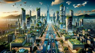 Future Cities Envisioned by AI Stunning Urban Landscapes of Tomorrow [upl. by Esorlatsyrc717]