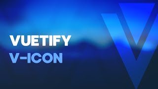 Vuetify tutorial  Cómo crear iconos personalizados en vue js [upl. by Darrin]