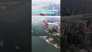 People planes are boring me sydneyairport aviation qantas qantasairways a350 avgeek [upl. by Mark513]