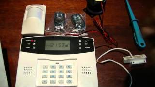 Wireless GSM alarm full review programming and test [upl. by Asilec]