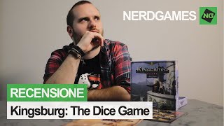 Kingsburg The Dice Game  Recensione [upl. by Ardnasak]