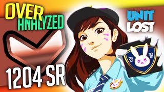 Overwatch Coaching  DVa  BRONZE 1204 SR  OverAnalyzed [upl. by Nueoht394]