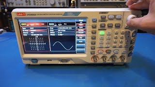 UNIT UTG4082A 16 Bits 80 MHz Arbitrary Waveform Generator Unboxing [upl. by Rriocard]