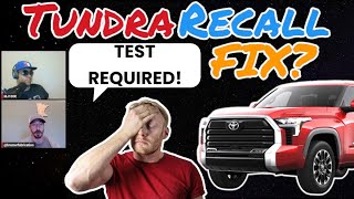 Former Toyota Engineer Predicts what the Tundra Recall FIX will be You might not like it [upl. by Alioz]