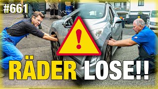 UNGLAUBLICH ⚠️☠️⚠️ Alle 4  Räder lose am Peugeot  ElektroMini 🔋 Wie gut ist der Akku WIRKLICH [upl. by Nwahsit]