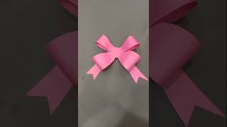 Paper Bow making tutorial  Gift wrapping Bow [upl. by Edda]