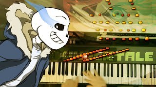 Live Piano Spooky MEGALOVANIA  An Improvised Arrangement  Undertale [upl. by Ahsihat]