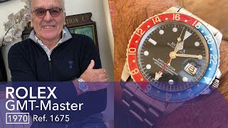 🔵 Rolex GMT Master Ref 1675 Pepsi S1E21  Lavis de Gilles avec cette Rolex légendaire [upl. by Cora]