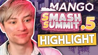 Leffen at Summit 5 ft Mang0 Zain HungryBox S2J iBDW Pricent Trif amp more  Smash Bros Melee [upl. by Ynnattirb]