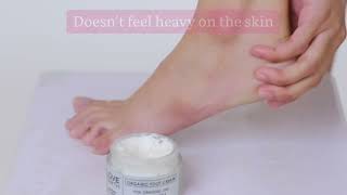 LE36 ORGANIC FOOT CREAM [upl. by Ellenij]