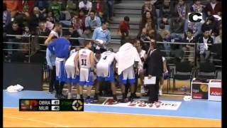 Obradoiro VS CB Murcia Copa Príncipe 2011 [upl. by Ellenuahs]