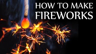 How To Make Senko Hanabi Sparklers very rare Japanese fireworks [upl. by Wiburg]