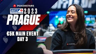 EPT Prague 2023 €5K Main Event  Day 3 Livestream ♠️ PokerStars [upl. by Suehtomit71]