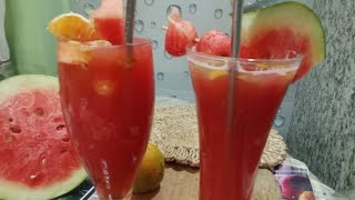 Watermelon juice l Watermelon orange special juice [upl. by Avis]