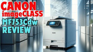 Canon imageCLASS MF753Cdw  AllInOne Wireless Color Printer  2024 Review [upl. by Annanhoj261]