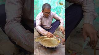 Biggest Copper Maharaja Thali Full Making Process up shorts [upl. by Nyer142]