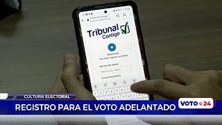 Registro para el voto adelantado del 2024 ya está disponible [upl. by Garneau126]