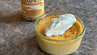 LowCarb HighProtein Cottage Cheese Pumpkin Cheesecake [upl. by Avrenim]